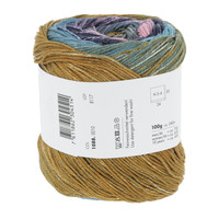 Lang Yarns Quattro Degrade - 10 - Groen - Blauw