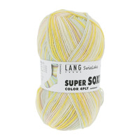 Lang Yarns Super Soxx 4-ply - 360 - Geel - Groen
