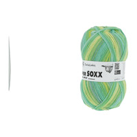 Lang Yarns Super Soxx 4-ply - 361 - Groen - Geel
