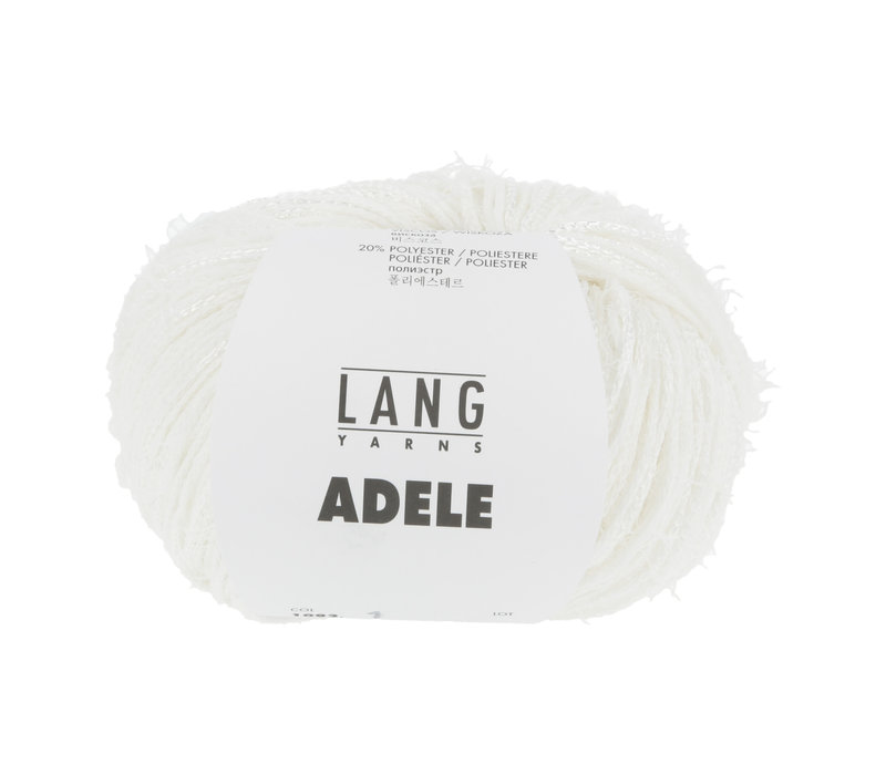 Lang Yarns Adele - 1 - Wit
