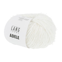 Lang Yarns Adele - 1 - Wit