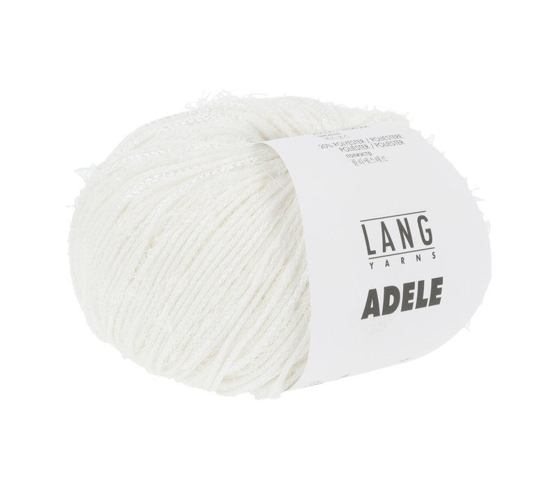 Lang Yarns Adele - 1 - Wit