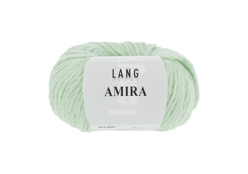 Lang Yarns Lang Yarns Amira - 91 - 93% katoen en 7% nylon - Groen
