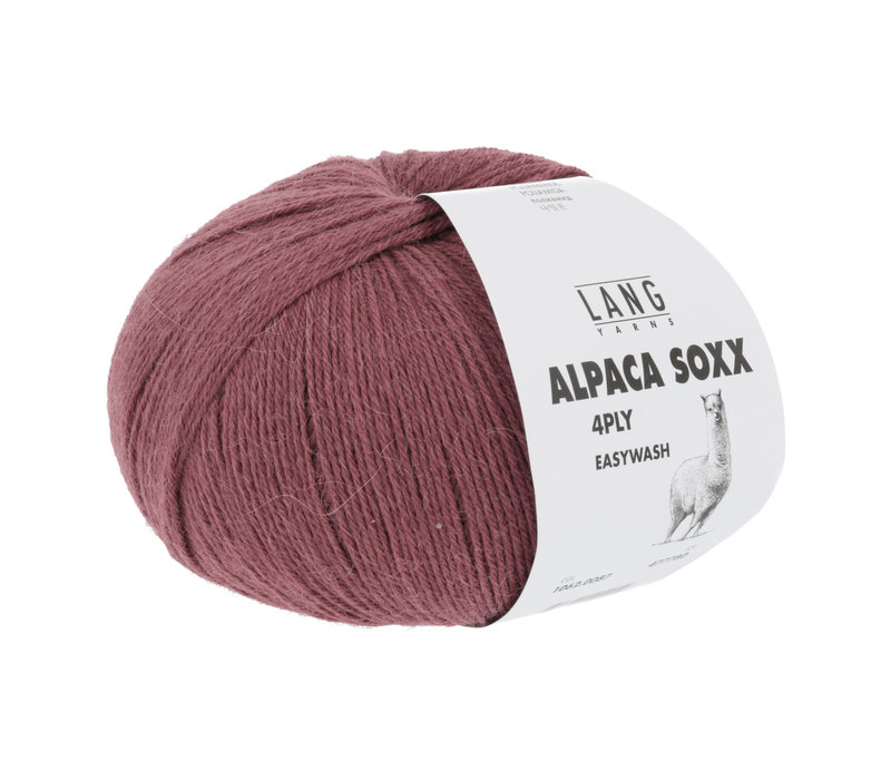 Lang Yarns Alpaca Soxx 4-ply - 87 - Rood