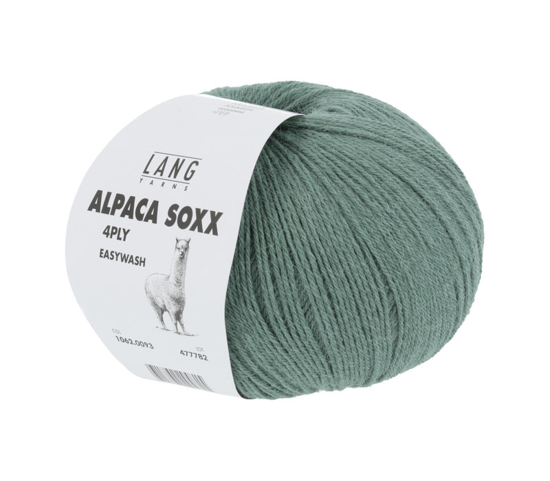 Lang Yarns Alpaca Soxx 4-ply - 93 - Groen
