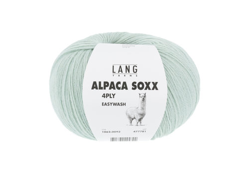Lang Yarns Lang Yarns Alpaca Soxx 4-ply - 92 - 70% alpaca en 30% nylon - Groen