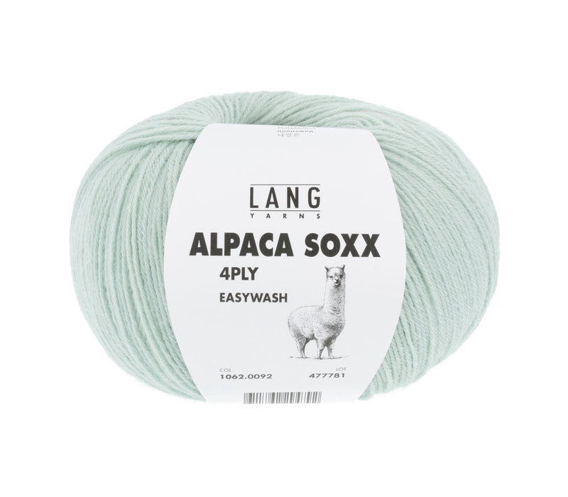 Lang Yarns Alpaca Soxx 4-ply - 92 - Groen