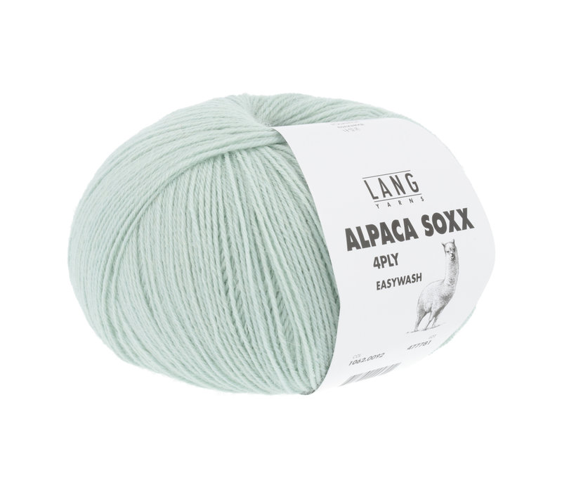 Lang Yarns Alpaca Soxx 4-ply - 92 - Groen