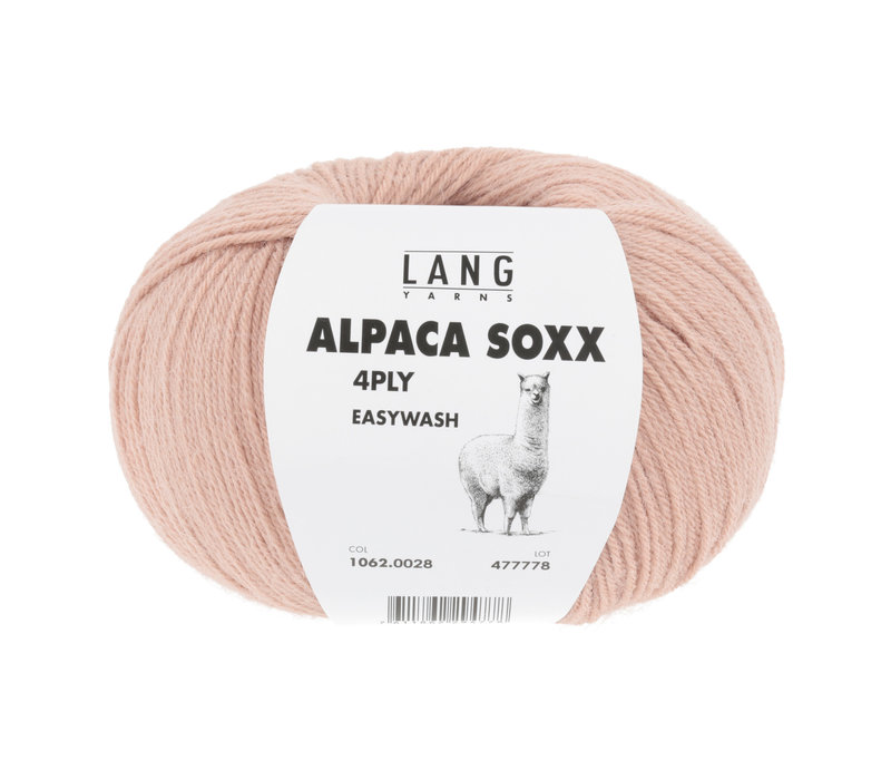 Lang Yarns Alpaca Soxx 4-ply - 28 - Roze