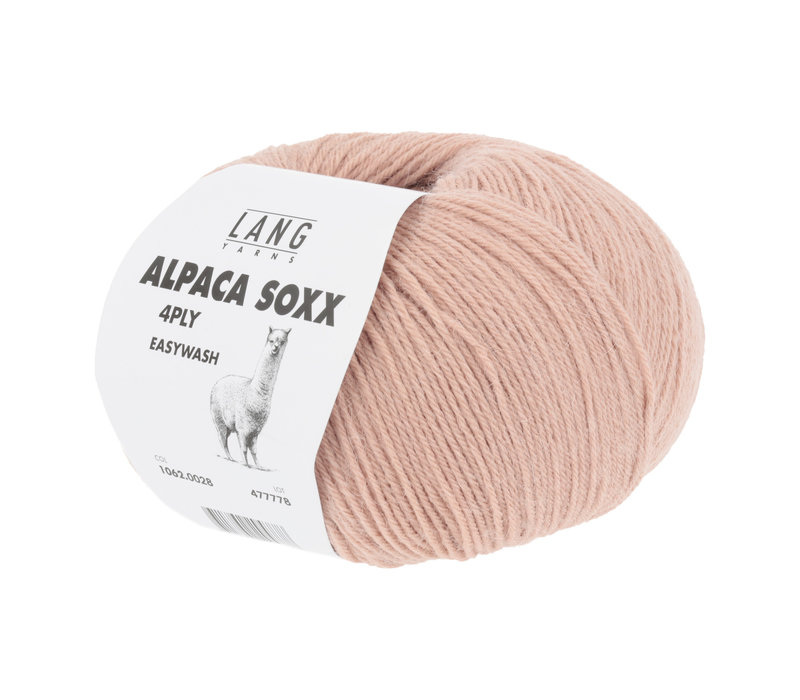 Lang Yarns Alpaca Soxx 4-ply - 28 - Roze