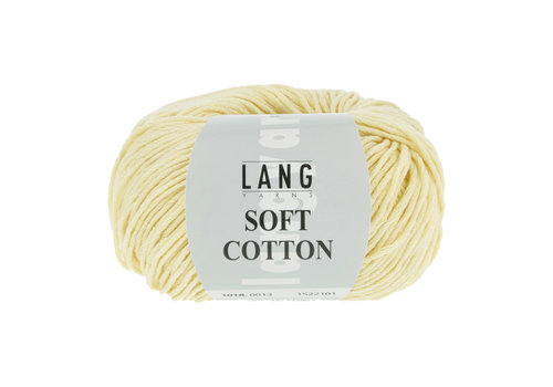 Lang Yarns Lang Yarns Soft Cotton - 13 - 100% pima katoen - Geel