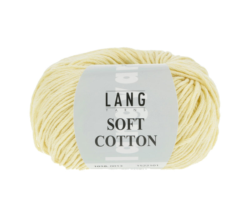 Lang Yarns Soft Cotton - 13 - Geel