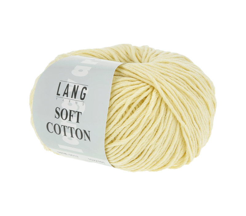 Lang Yarns Soft Cotton - 13 - Geel