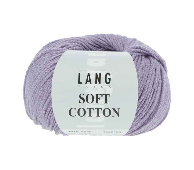 Lang Yarns Soft Cotton - 45 - Paars