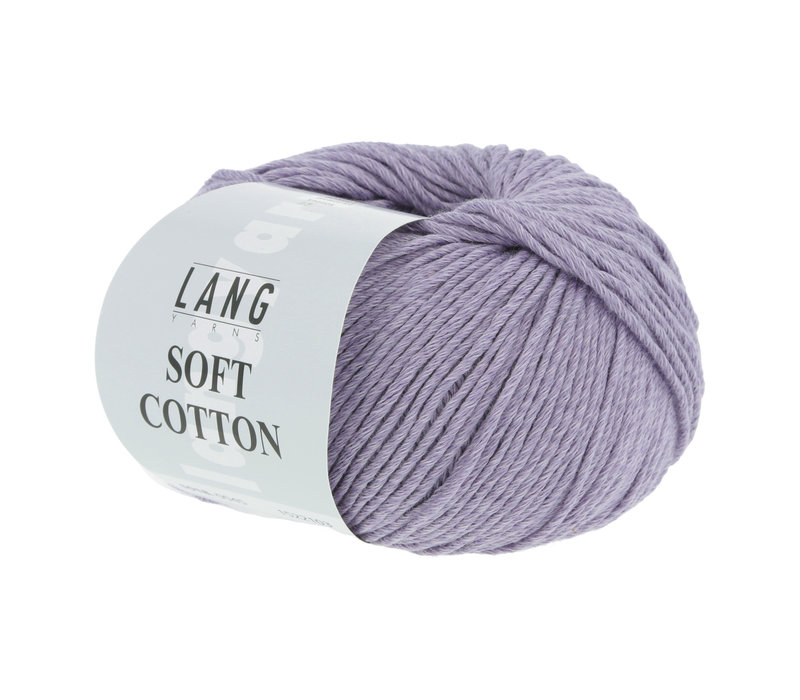 Lang Yarns Soft Cotton - 45 - Paars