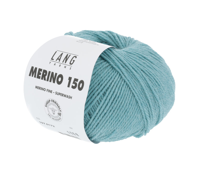 Lang Yarns Merino 150 - 172 - Blauw