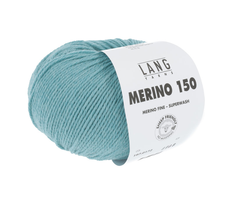 Lang Yarns Merino 150 - 172 - Blauw