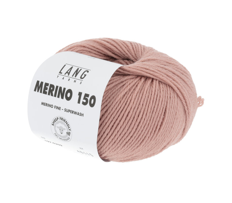 Lang Yarns Merino 150 - 209 - Roze