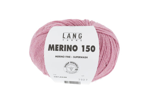 Lang Yarns Lang Yarns Merino 150 - 248 - Roze