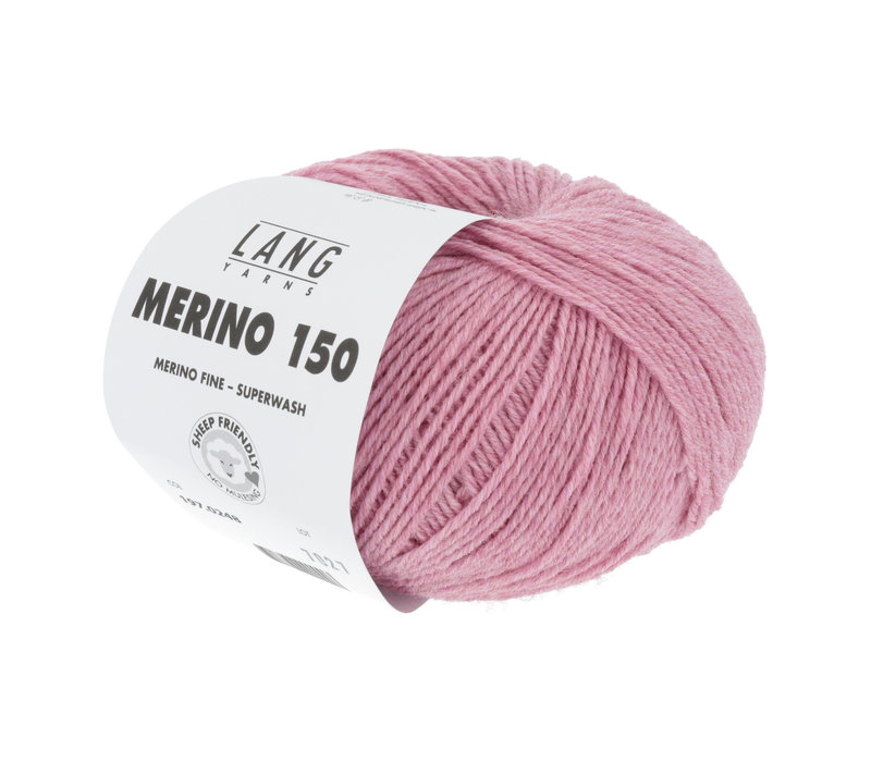 Lang Yarns Merino 150 - 248 - Roze
