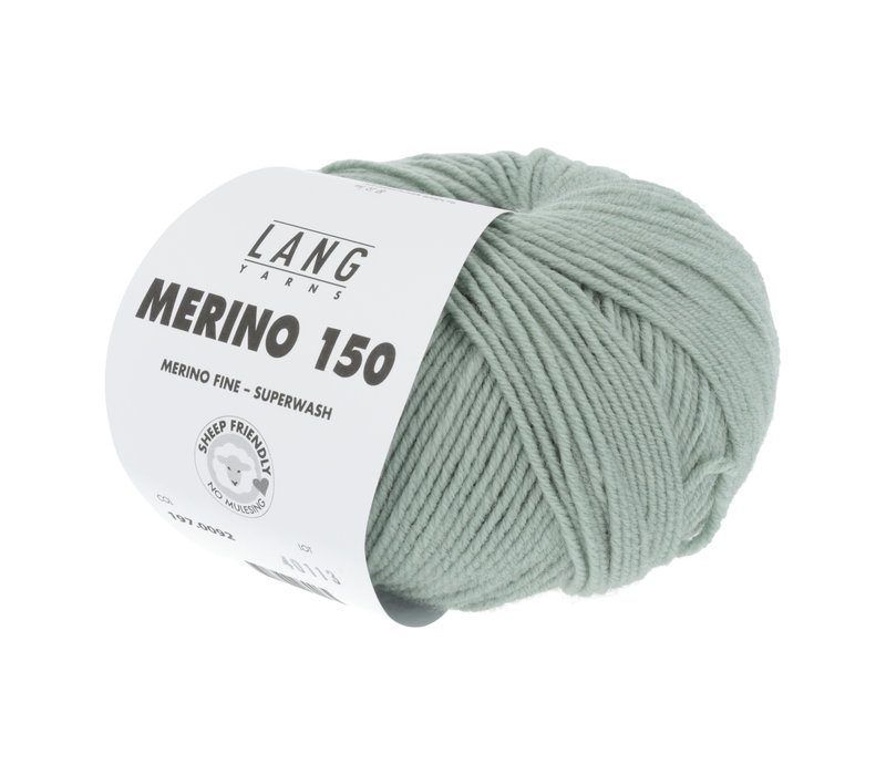 Lang Yarns Merino 150 - 92 - Groen