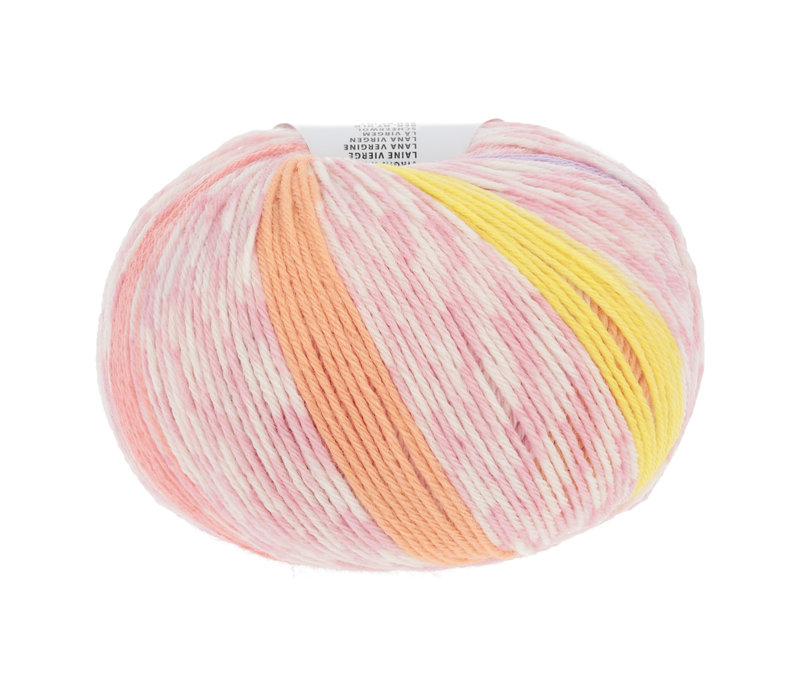 Lang Yarns Merino 200 Bebe color - 409 - Roze - Geel