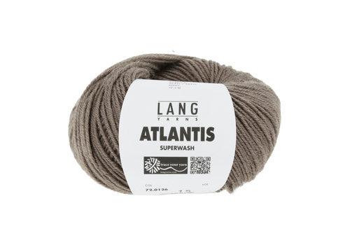 Lang Yarns Lang Yarns Atlantis - 126 - 60% wol en 40% acryl - Bruin