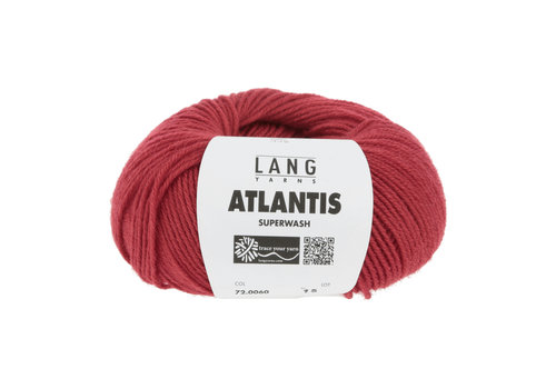 Lang Yarns Lang Yarns Atlantis - 60 - 60% wol en 40% acryl - Rood