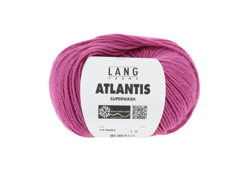 Lang Yarns Lang Yarns Atlantis - 85 - 60% wol en 40% acryl - Roze