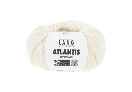 Lang Yarns Lang Yarns Atlantis - 2 - 60% wol en 40% acryl - Wit