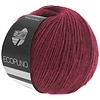 Lana Grossa Ecopuno - 035 Bordeaux - 72% katoen, 17% merinowol en 11% alpaca - Rood