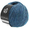 Lana Grossa Ecopuno - 011 Saffier Blauw - 72% katoen, 17% merinowol en 11% alpaca - Blauw