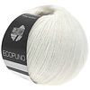 Lana Grossa Ecopuno - 026 Wit - 72% katoen, 17% merinowol en 11% alpaca - Wit