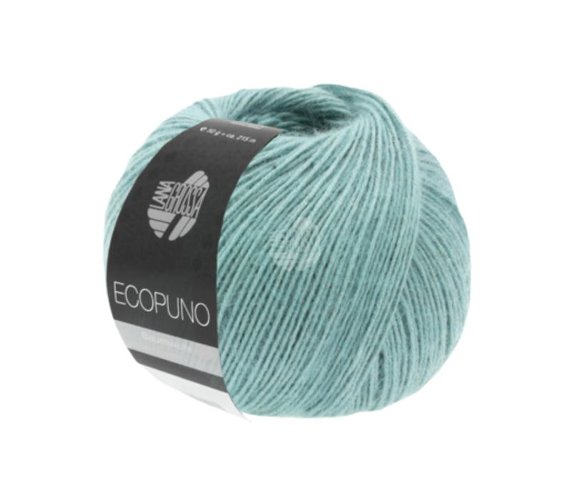 Lana Grossa Ecopuno - 044 Mint Turkoois - Blauw