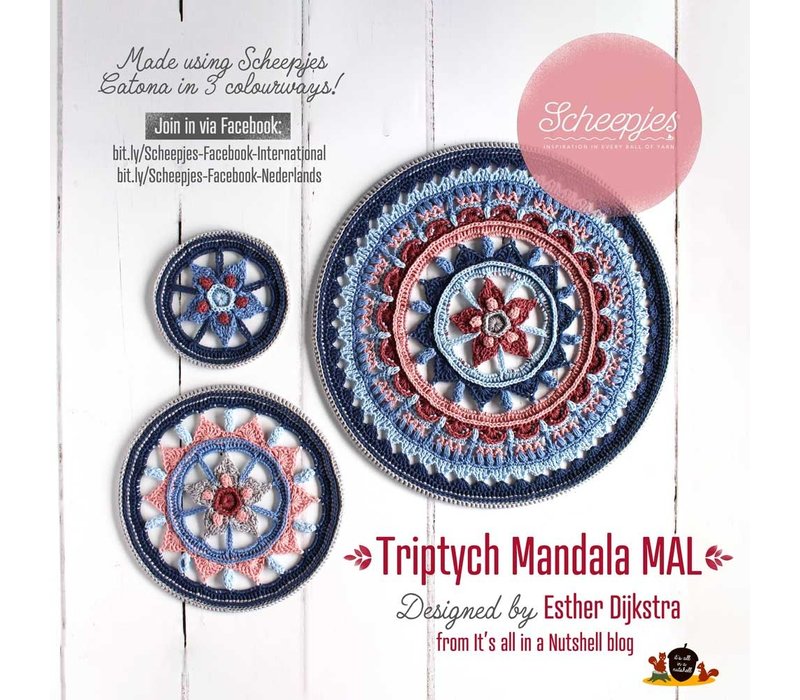 Triptych Mandala's MAL Haakpakket