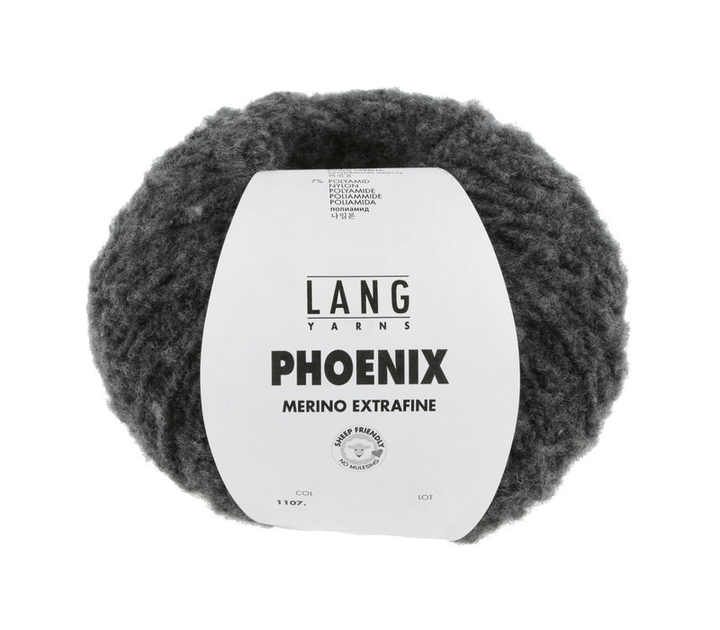 Lang Yarns Phoenix  070  Anthracite