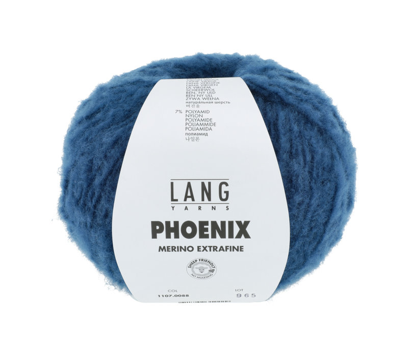 Lang Yarns Phoenix - 88 - Blauw