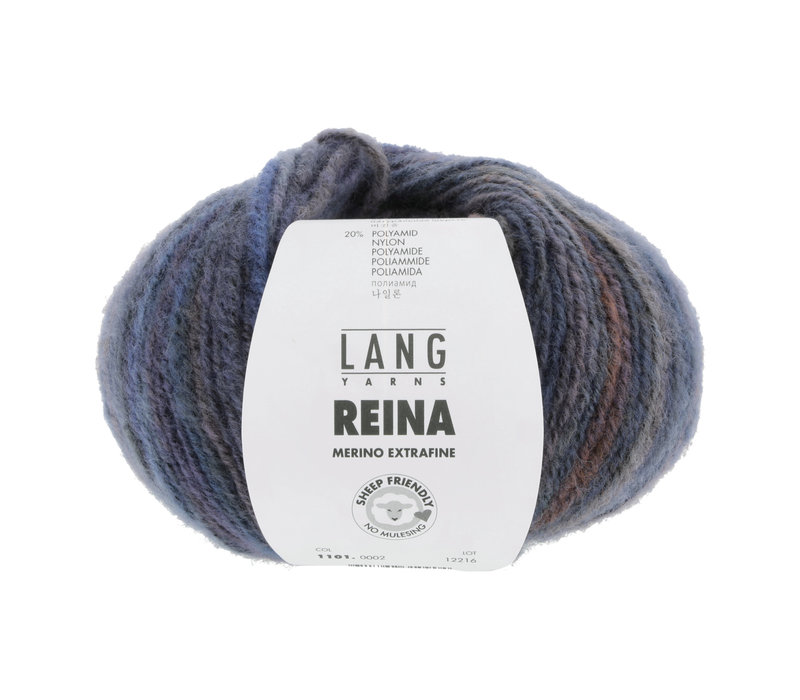 Lang Yarns Reina - 2 - Blauw