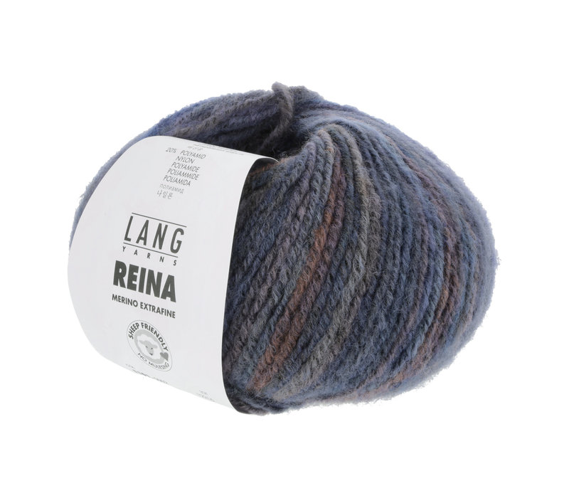 Lang Yarns Reina - 2 - Blauw