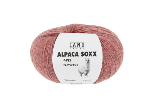 Lang Yarns Lang Yarns Alpaca Soxx 4-ply - 29 - 70% alpaca en 30% nylon - Roze