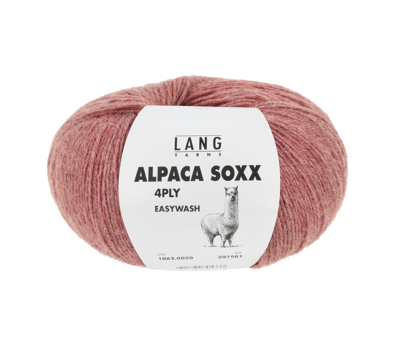 Lang Yarns Alpaca Soxx 4-ply - 29 - Roze