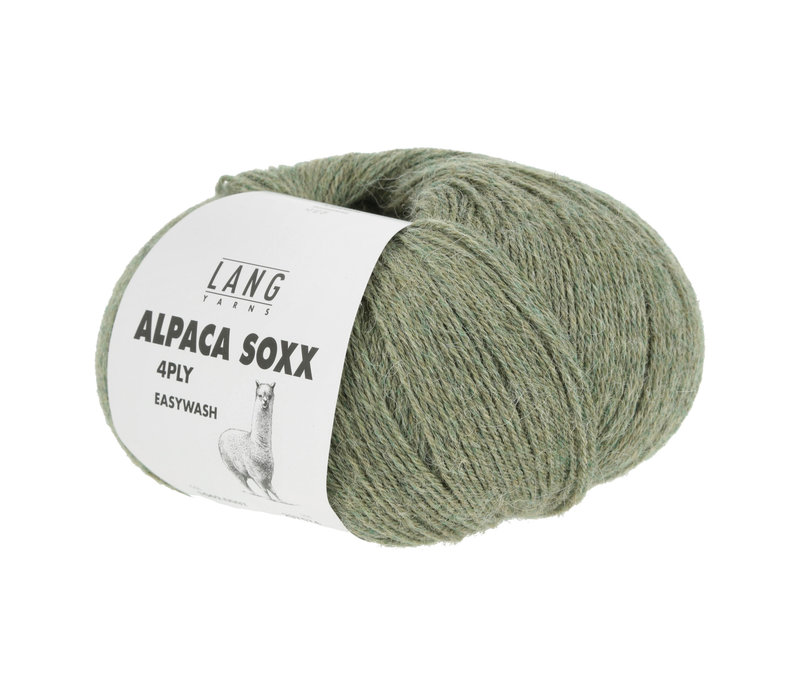 Lang Yarns Alpaca Soxx 4-ply - 97 - Groen