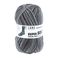 Lang Yarns Super Soxx 4-ply - 382 - Grijs