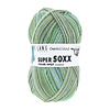 Lang Yarns Super Soxx 4-ply - 384 - 75% scheerwol en 25% nylon - Groen