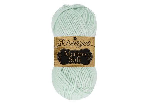 Scheepjes Scheepjes Merino soft - 651 Pissarro - 50% Superwash Merinowol, 25% microvezel en 25% acryl - Groen