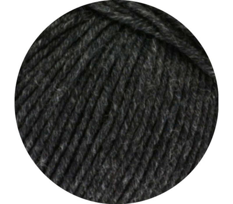 Lana Grossa Cool Wool Big Melange - 1618 - Zwart