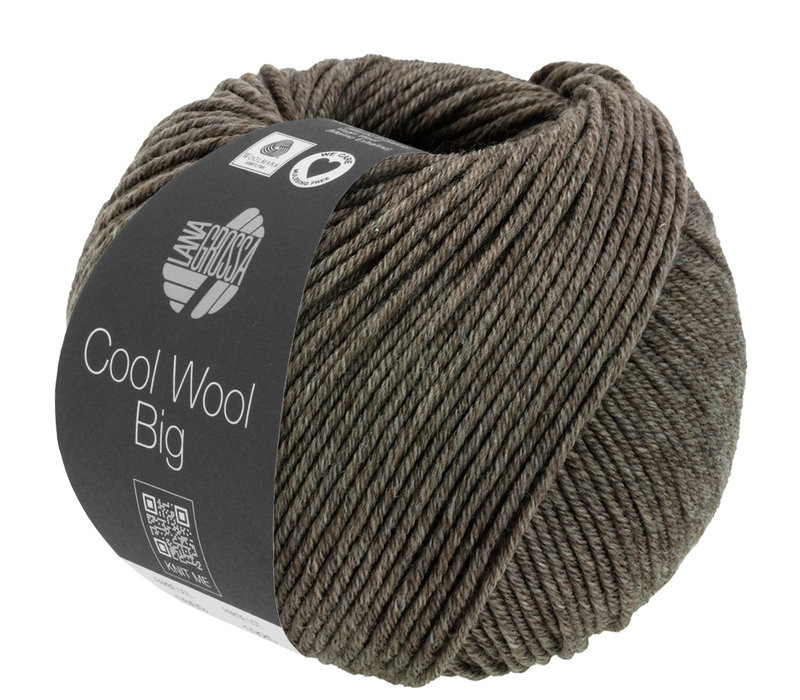 Lana Grossa Cool Wool Big Melange - 1622 - Bruin