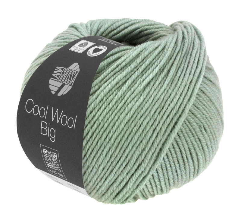 Lana Grossa Cool Wool Big Melange - 1619 - Groen