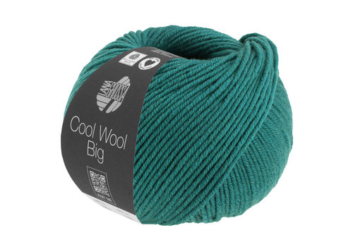 Lana Grossa Lana Grossa Cool Wool Big Melange - 1612 - 100% extrafijne merino wol (GOTS) - Blauw