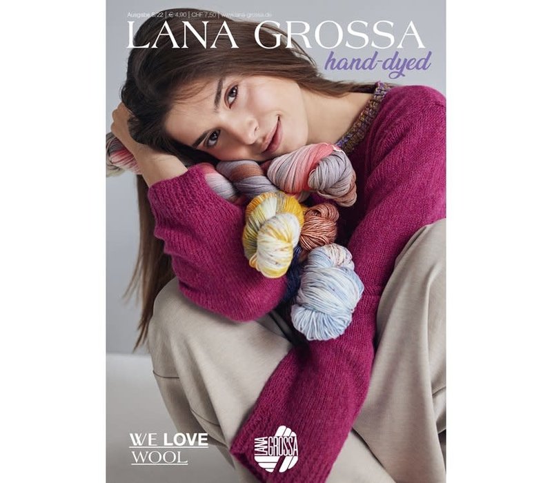 Lana Grossa hand-dyed magazine no. 5